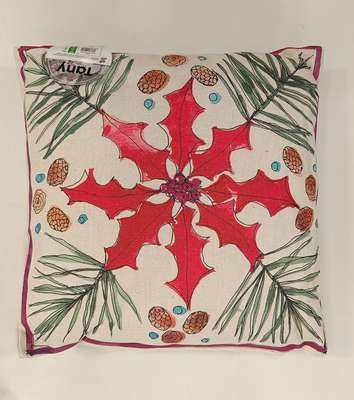 CUSCINO ARREDO NATALE TANY 45X45 Tellini S.r.l. Ingrosso Abbigliamento